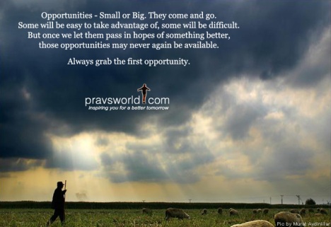 quotes on opportunity. Filed under: Quote | Tagged: